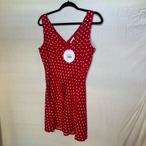 Red Polka Dot Mini Dress from Princess Polly summer dress